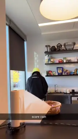 Spooky season started early in the WBB offices 🎃 @avarycain2 #creepytok #scarecam #spookyseason 