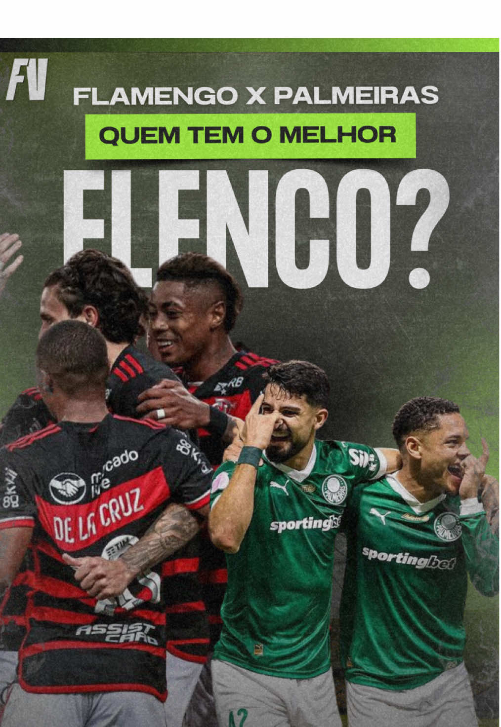 FLAMENGO X PALMEIRAS: Quem tem o melhor elenco?⚔️👀 #flamengo #palmeiras #libertadores #manoamano #polemica 