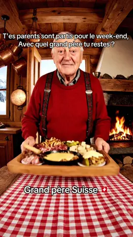 T'es parents sont partis pour le week-end, Avec quel grand père tu restes ? #ASMR #veo3 #asmrfood #FoodTok #pourtoi 