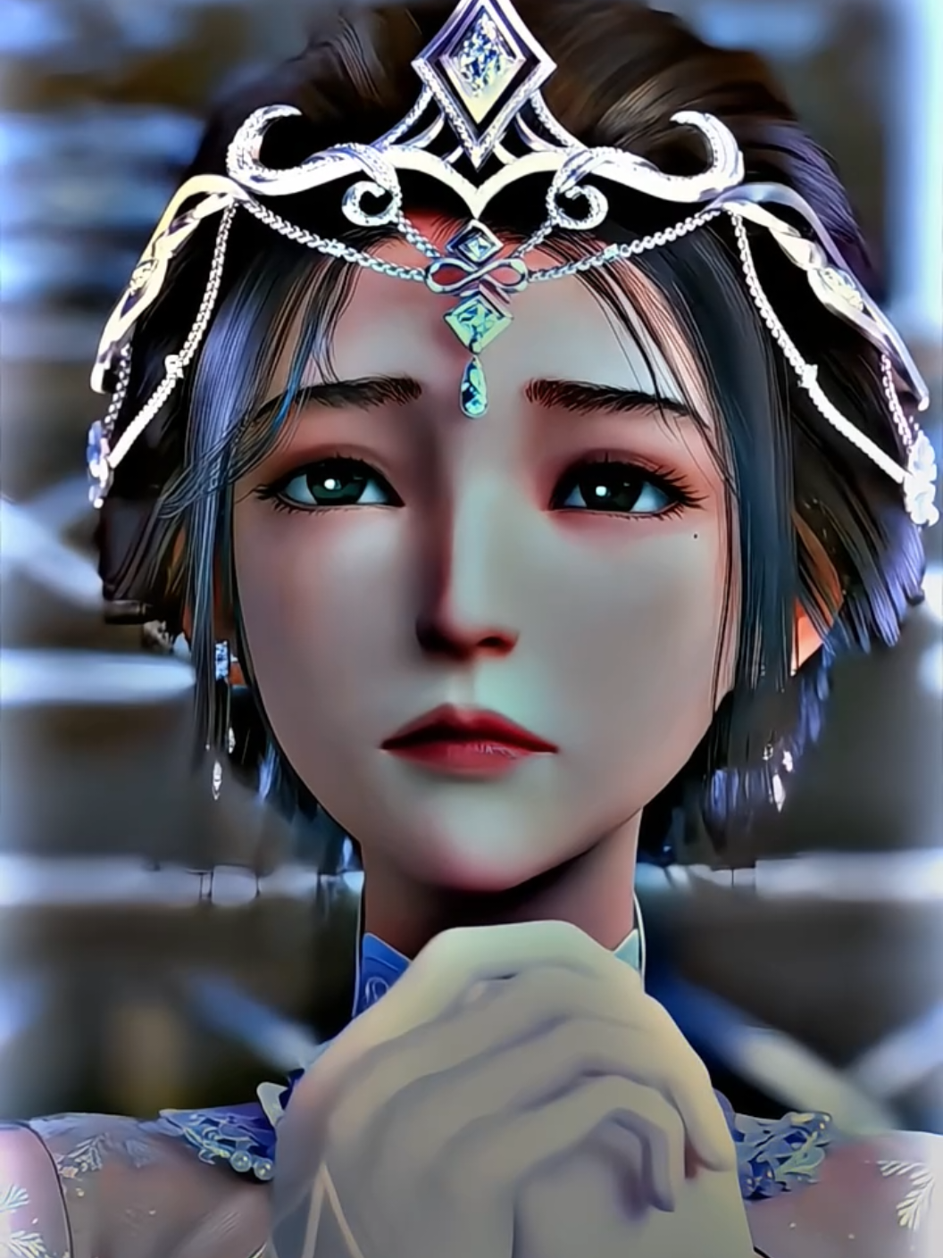 BAI YUE -  adalh Ibu dari Long Haochen Istri dari Long Xingyu Putri dari Kaisar iblis Fengxiu dan Bai Lingxuan Menantu dari Long Tianying Saudara tiri dari Ah Bao dan Leng Xiao 