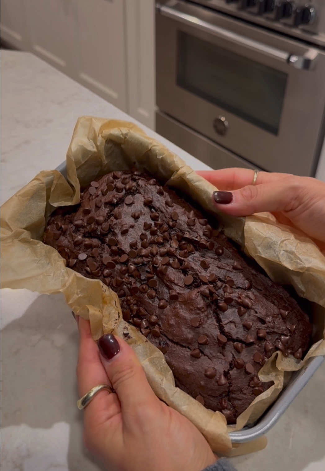 IG for recipe! #bananabread #chocolate #highprotein #brownies #glutenfree 