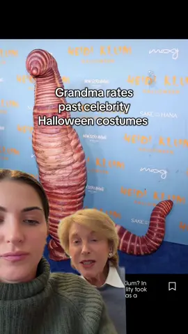 Grandma and I rate previous Halloween costumes from celebrities 