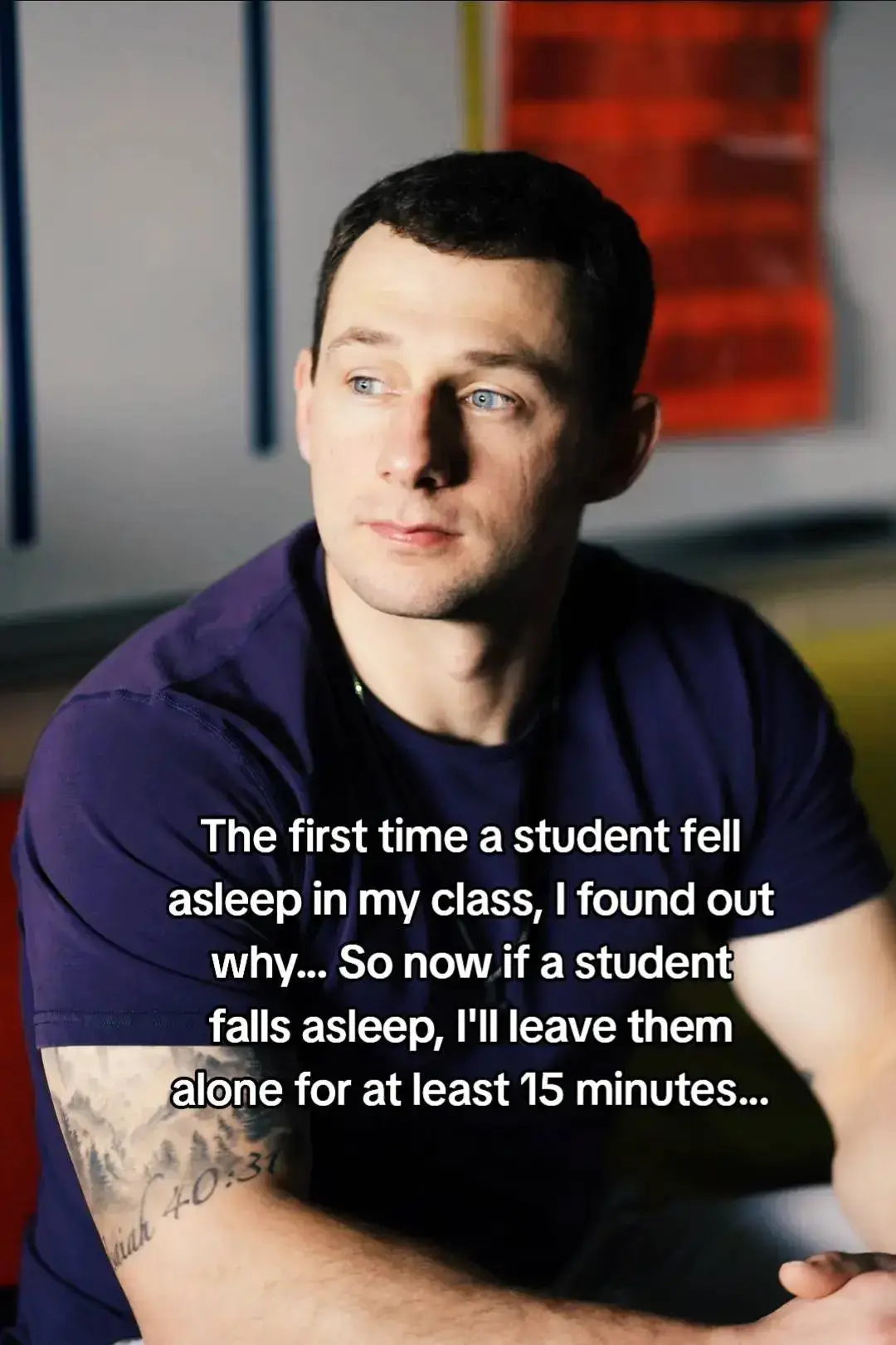We can't assume a student just stayed up late playing video games. Often times there's way more to the story. #teacher #teachersoftiktok #teacherlife #school #students 