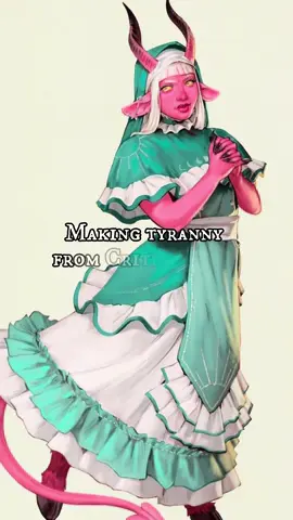 I could not wait til Thursday to post this XD  Wip/progress video for Tyranny!! I’ll be doing this in 4 parts so the capelet, shoes, headpiece, and then main dress. I hope you guys like this montage style vid, I had a lot of fun making it hehehe  Stay tuned!!  #criticalrole #criticalrolecosplay #criticalrolecampaign4 #cr4 #tyrannycosplay #wip #cosplaywip #cosplay #cosplayer 