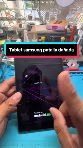 Reparación de pantalla de taller de Samsung Tab T290 ✅ CON ASMR #displayscreen #asmr #reparacion #fix #samsung 