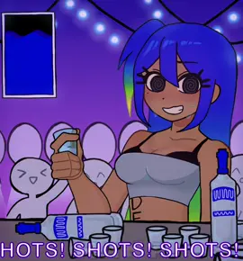 fun fact: val is a raging alcoholic… ignore the fact i forgot to put her bra on the other drawing😓😓 #art #animation #artist #oc #fyp 