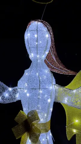 Outdoor angel Christmas yard decoration #homedecor #christmas 