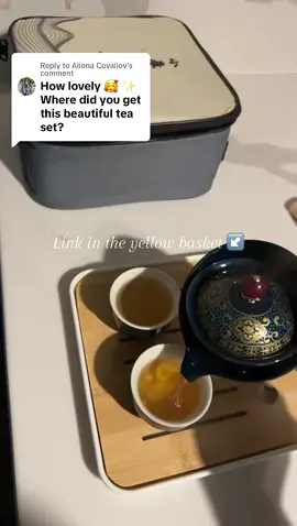 Elevate your afternoon tea with this exquisite tea set #teatime #teaset 