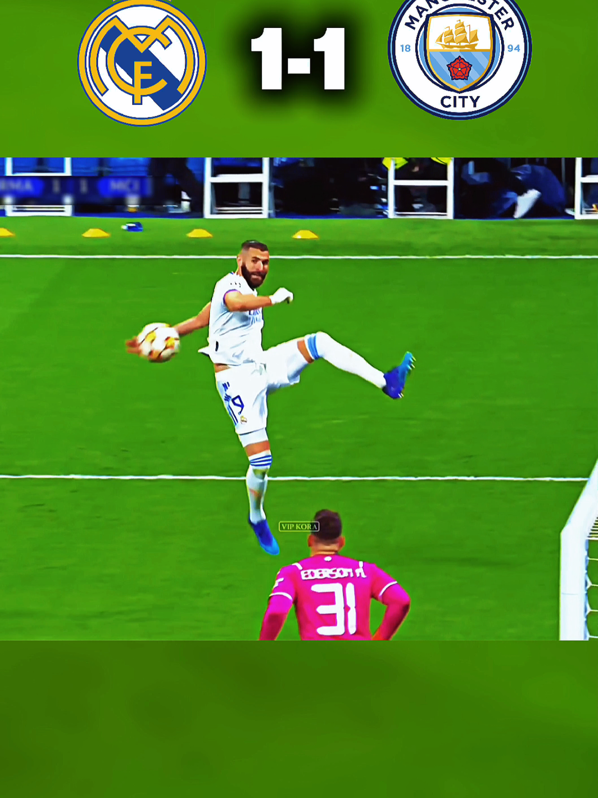 Real Madrid VS Man City 2022 UCL #realmadrid #mancity #futbol⚽️ #tiktokespaña #UCL 