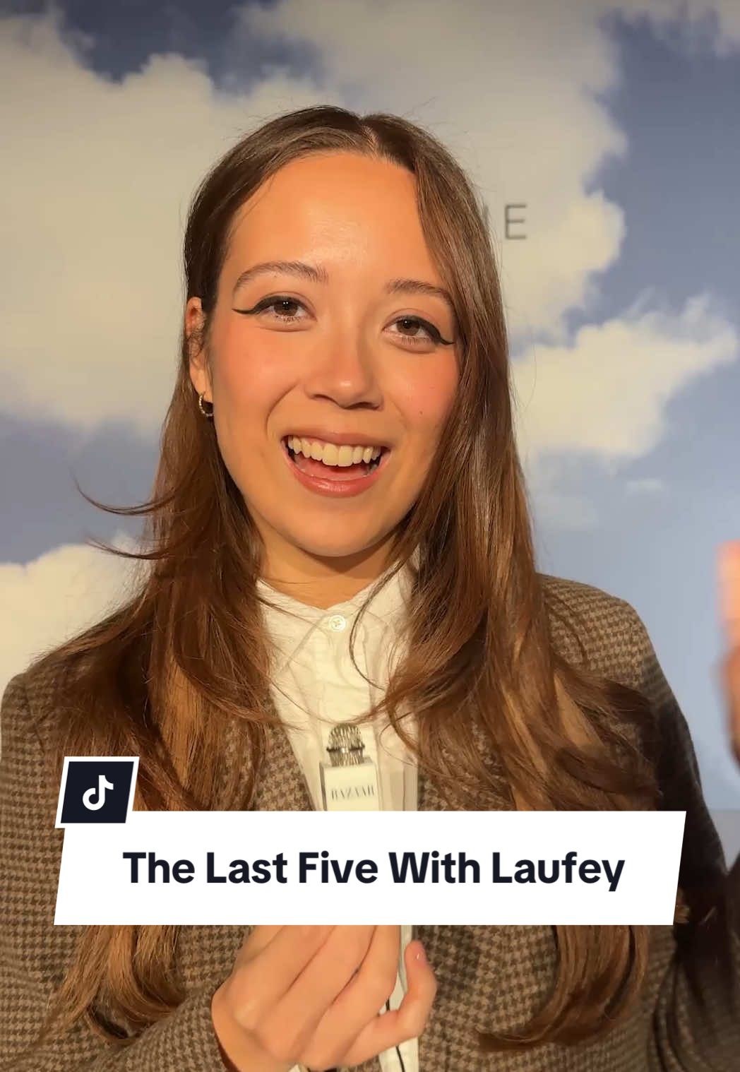 In the middle of her #AMatterofTime tour, we caught up with singer @laufey, who shared everything from the most recent viral dance she learned to the last outfit she borrowed from her twin sister Junia’s closet. #Laufey 
