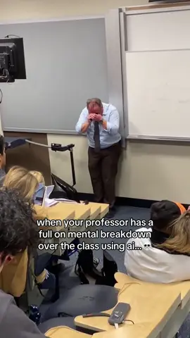 lowk not that deep 🥀 #college #professor #lecture #crashout 