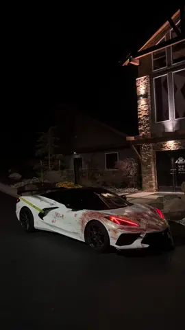 spooky szn #halloween #cartok #corvette #forupage #blood 
