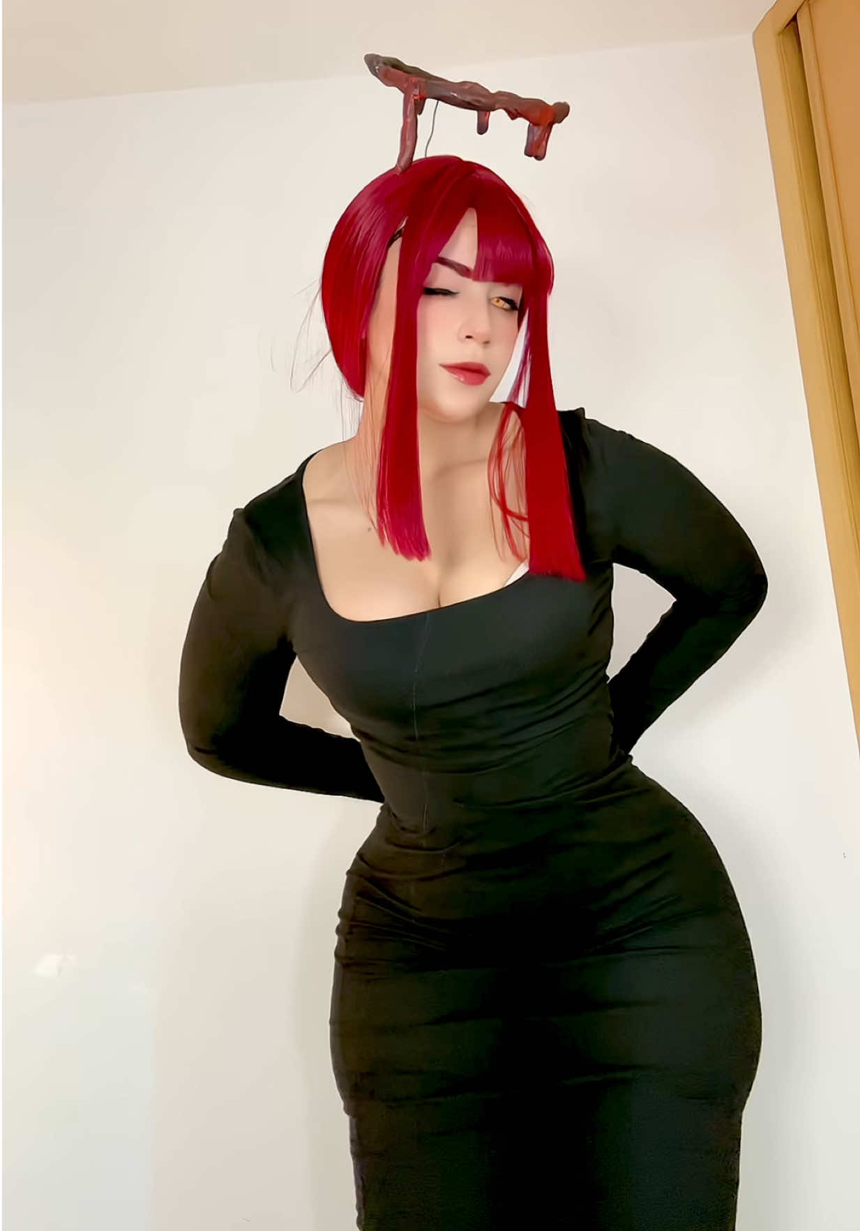 Bang 👉🏻 . . . #chainsawman#makimacosplay#chainsawmancosplay#fyppppppppppppppppppppppp#paratiiiiiiiiiiiiiiiiiiiiiiiiiiiiiii