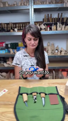 Don't risk your fingers—tape up before you whittle😌#WoodCarvingSafety #WoodCarvingTips #BeaverCraft 