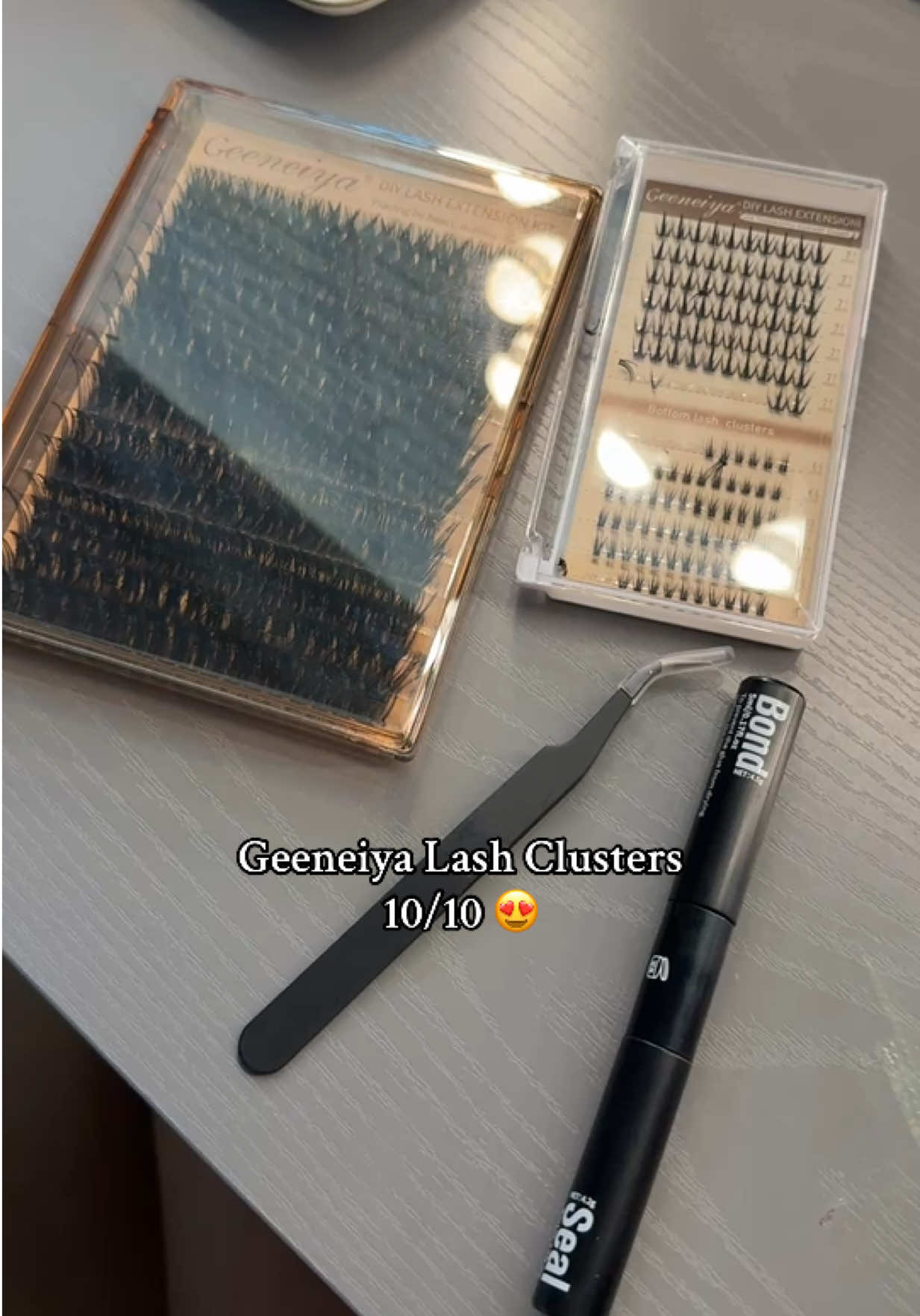 My favvvv clusters recently 😍😍 @Geeneiya Lashes | Lash Map: 10,12,12,12,14,16,16 Stacked 2x | #lashclusters #geeneiyalashes #clusterlashes #fyp 