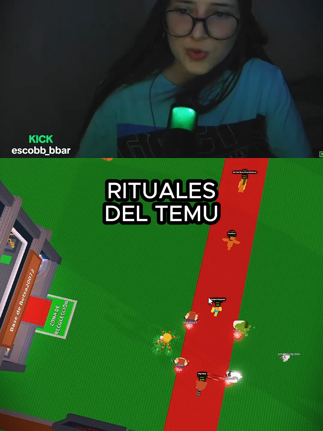 Esta vez salio mucho mejor, nos faltaron muchos rituales, pero estamos aprendiendo a organizarnos. #streamer #kickclips #videojuegos #viraltiktok #gameplay #foryou #kick #fyp #esco4b #robloxfyp #robloxfunny #brainrotmeme #brainrots #robaunbrairont #luckyblock #basehalloween