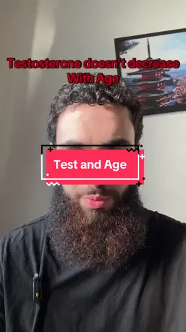 It is a huge myth that testosterone simply declines with age. #testosterone 