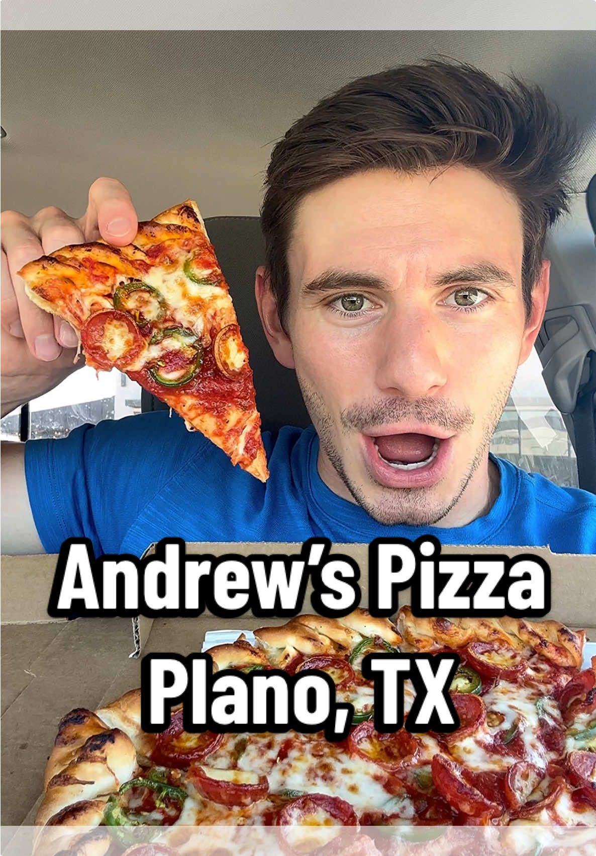 Andrew’s American Pizza Kitchen Review in Plano, Texas #pizza #FoodLover #foodtiktok #mukbang #fyp 