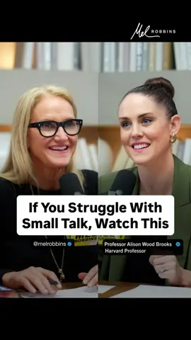 Want to be more interesting in conversation? Here’s the secret: Stop trying to be interesting and be interested in others. According to Harvard Business Professor who teaches the #1 Communication Course, Dr. Alison Wood Brooks, the fastest way to have better conversations and deepen connections is simple: ask follow-up questions. You just need to be curious. This episode of The Mel Robbins Podcast with Dr. Alison Wood Brooks will give you the exact tools and strategies that will help you communicate with more confidence, ease, and clarity.  This episode drops Thursday, October 30th 🎧 “How to Communicate With Confidence & Ease (From Harvard Business School’s #1 Professor)” #melrobbins #melrobbinspodcast #communicationexpert  