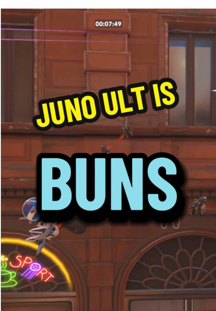 Juno players PLEASE tell me if I’m spitting or I’m straight up delusional. I feel like this hero is just SO bad right now 😕 #gaming #overwatch #overwatch2 #foryou #fyp 