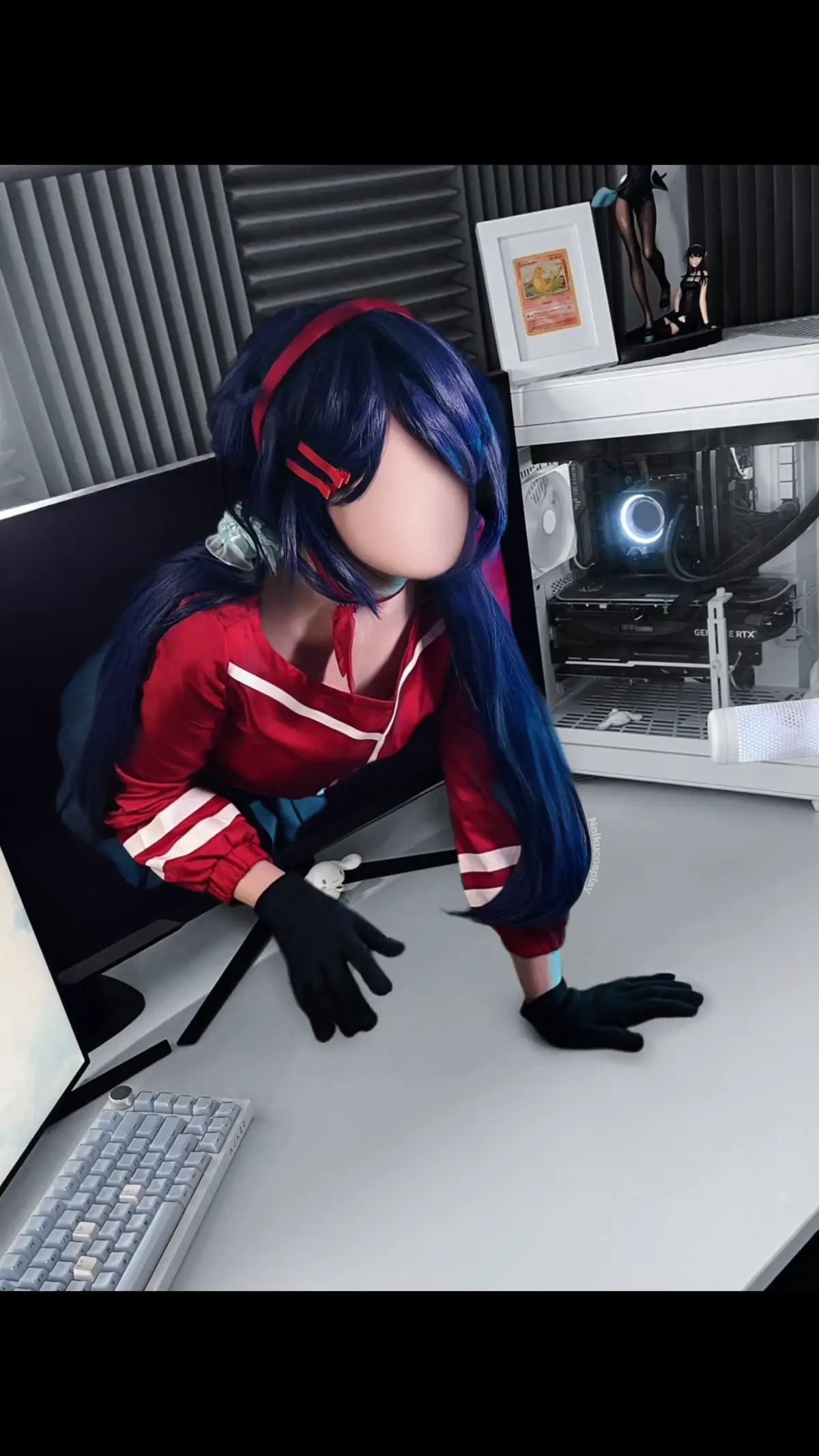 Mita from Miside!:3 happy Halloween 🤍 #fyp #cosplaygirl #miside #mitacosplay #halloween 