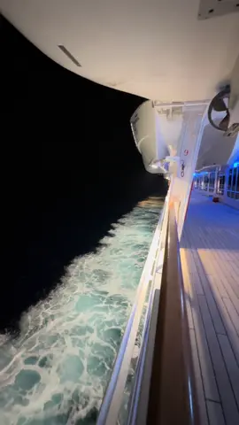 This feeling here is like in space, really dark but Beautiful in sametime #costacrociere #cruisetok #cruiseship @costacruisesofficial 