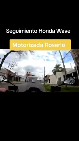seguimiento honda wave #fyp #parati #motorizada  #persecucion 
