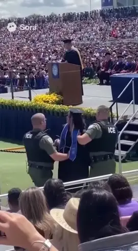 ICE Arrests Student During Graduation Ceremony 😱🎓 #BreakingNews #GraduationDay #ICE #Emotional #CaughtOnCamera   