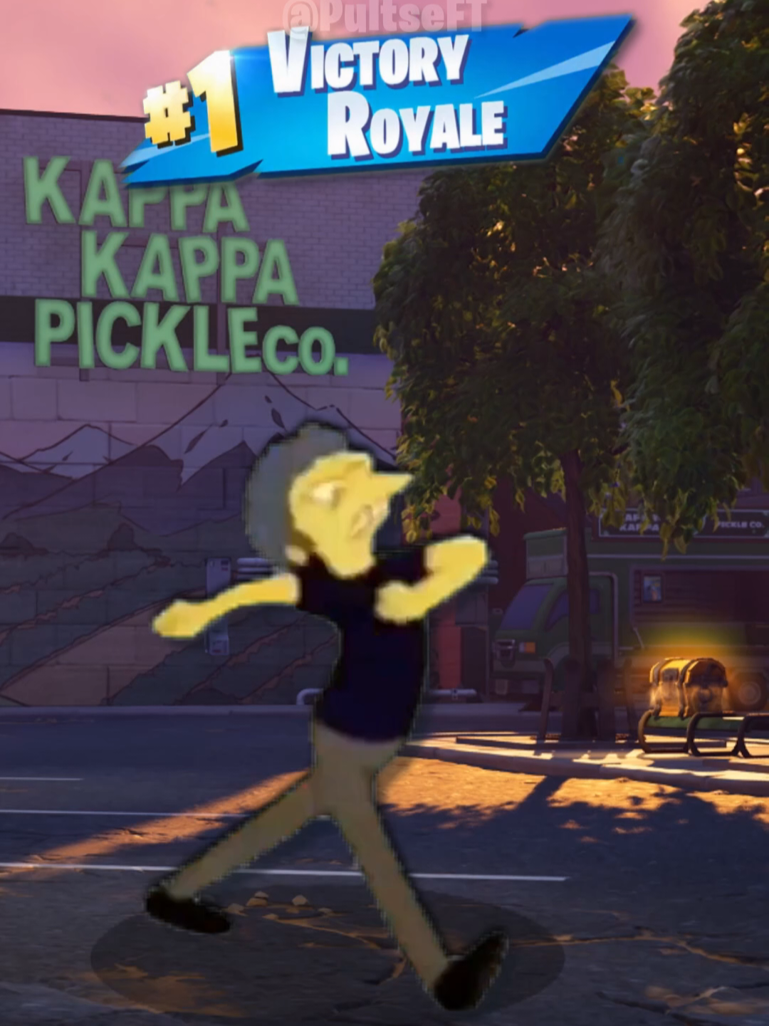 MOE EN FORTNITE! #Fortnite #LosSimpson #Emote #TheSimpsons #Pultse 