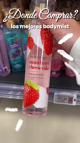 Los bodymist de @Bodycology para oler rico todo el día ☝️🩷  Aquí unas recomendaciones de dónde puedes conseguir hasta los más agotados como “strawberry cheesecake” ✨  #bodymist #bodysplash #fragancias #olerrico #perfumes