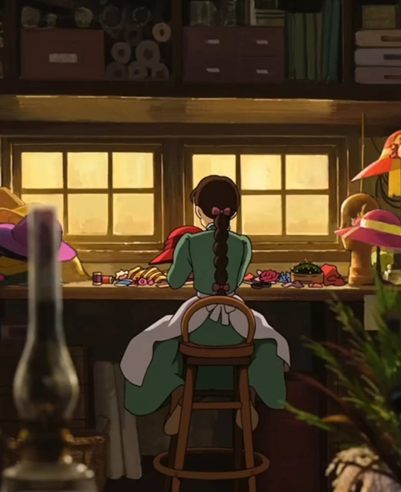 Howl’s moving castle is amazing #studioghibli #stvlightss #hayaomiyazaki #edit #howlsmovingcastle 