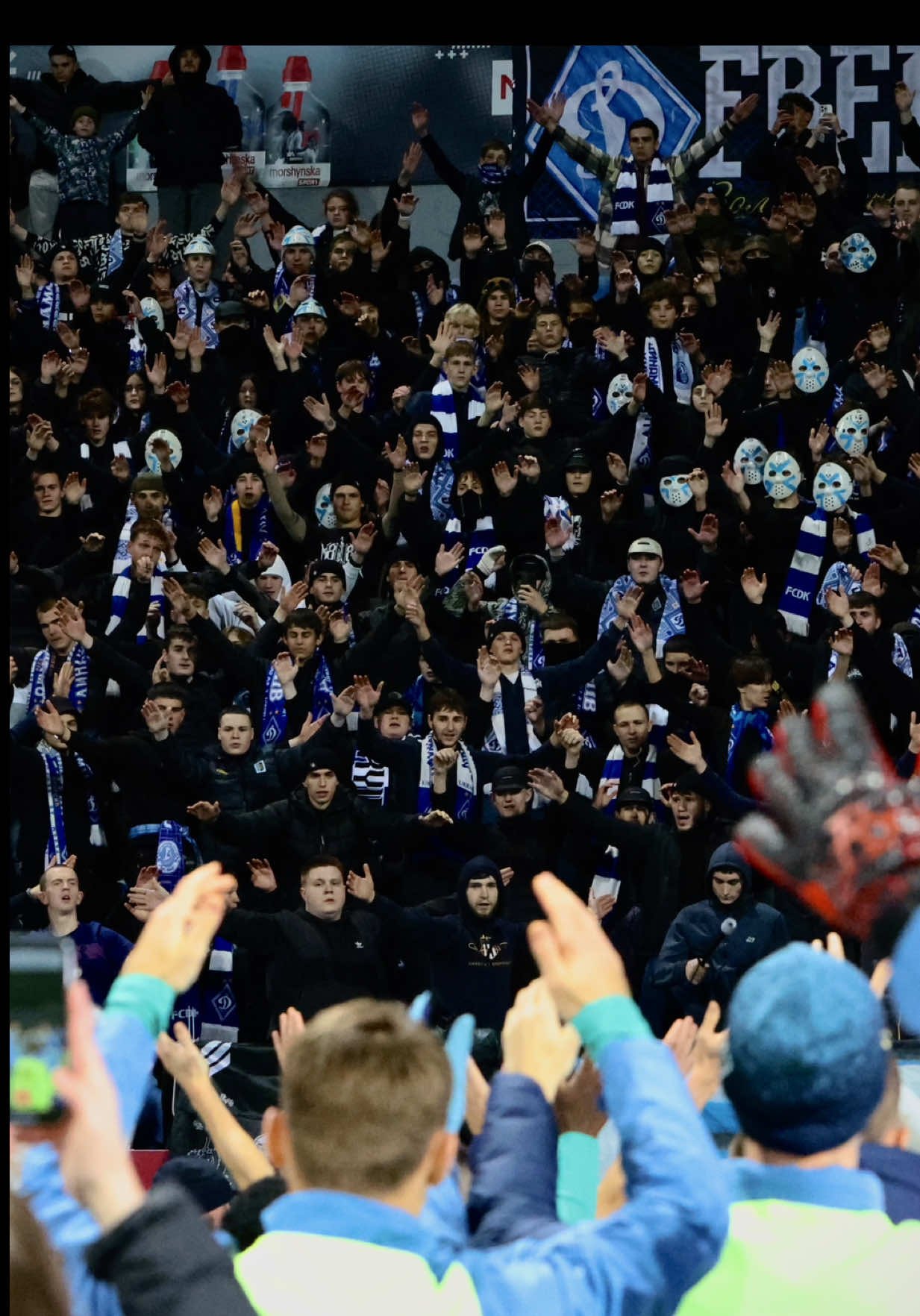 З перемогою 🤍💙 Дякуємо за підтримку ✊ #динамокиїв #dynamokyiv