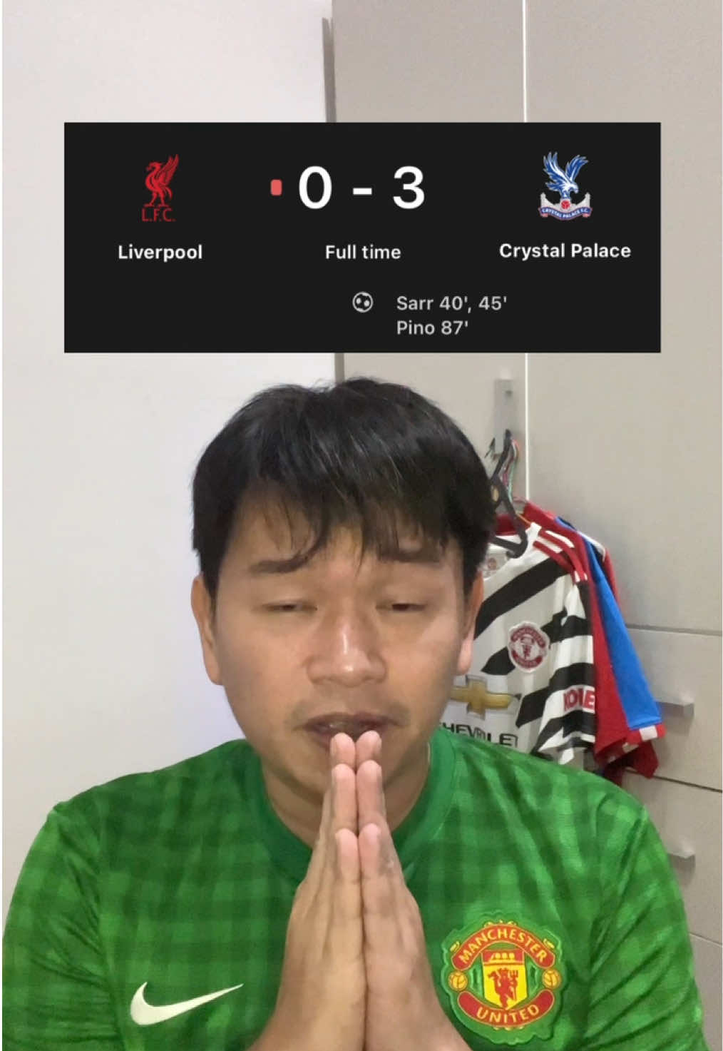 Yang sabar fans Liverpool.😭 #Liverpool #ManchesterUnited #tiktokfootballacademy 