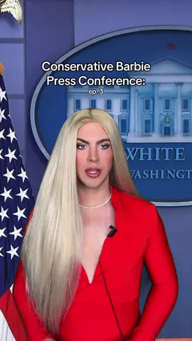 Barbie vs. journalists #satire #parody #comedyvideos #impressions #karolineleavitt 
