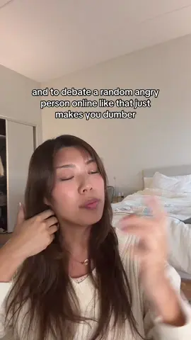 No longer debating ugly comments 🤍