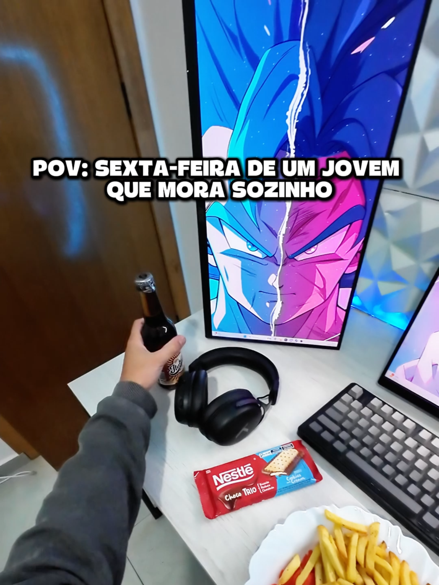 Sexta feira😴#rotina #morandosozinho #felipeganbaru #fyp #pov #gamer #setupgamer #humor