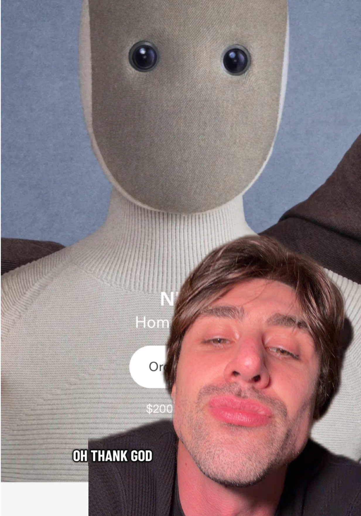 EXACTLY WHAT HUMANITY HAS BEEN WAITING FOR!!!!! #neorobot #robot #importantnews #thankgawd 