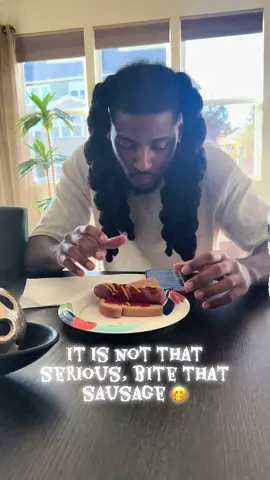 It is not that serious, bite that sausage 🤭 #fyp #fypシ 