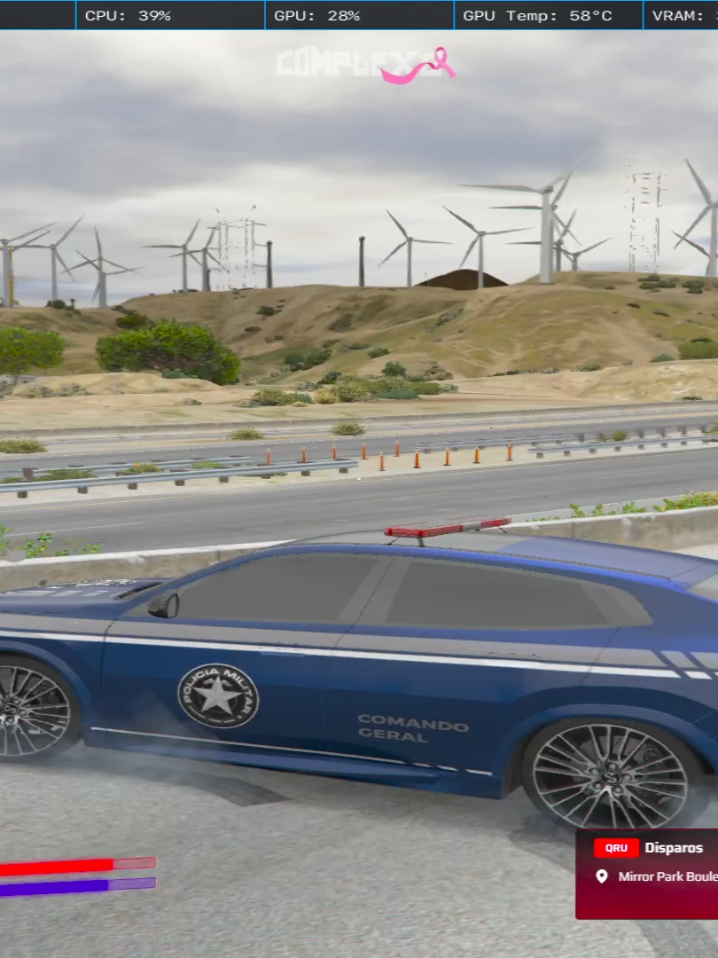 PARTE 2: DROPARAM NA VIATURA LIVES: KICK.COM/NANFPS1 #complexorp #gta #gta5 #rp #gtarp #complexo #policia