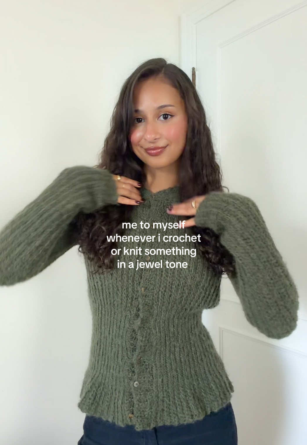 keep the pastels away from me pls 🤎 they wash me out #coloranalysis #crochettok #knittok #crochetideas #knittersoftiktok 