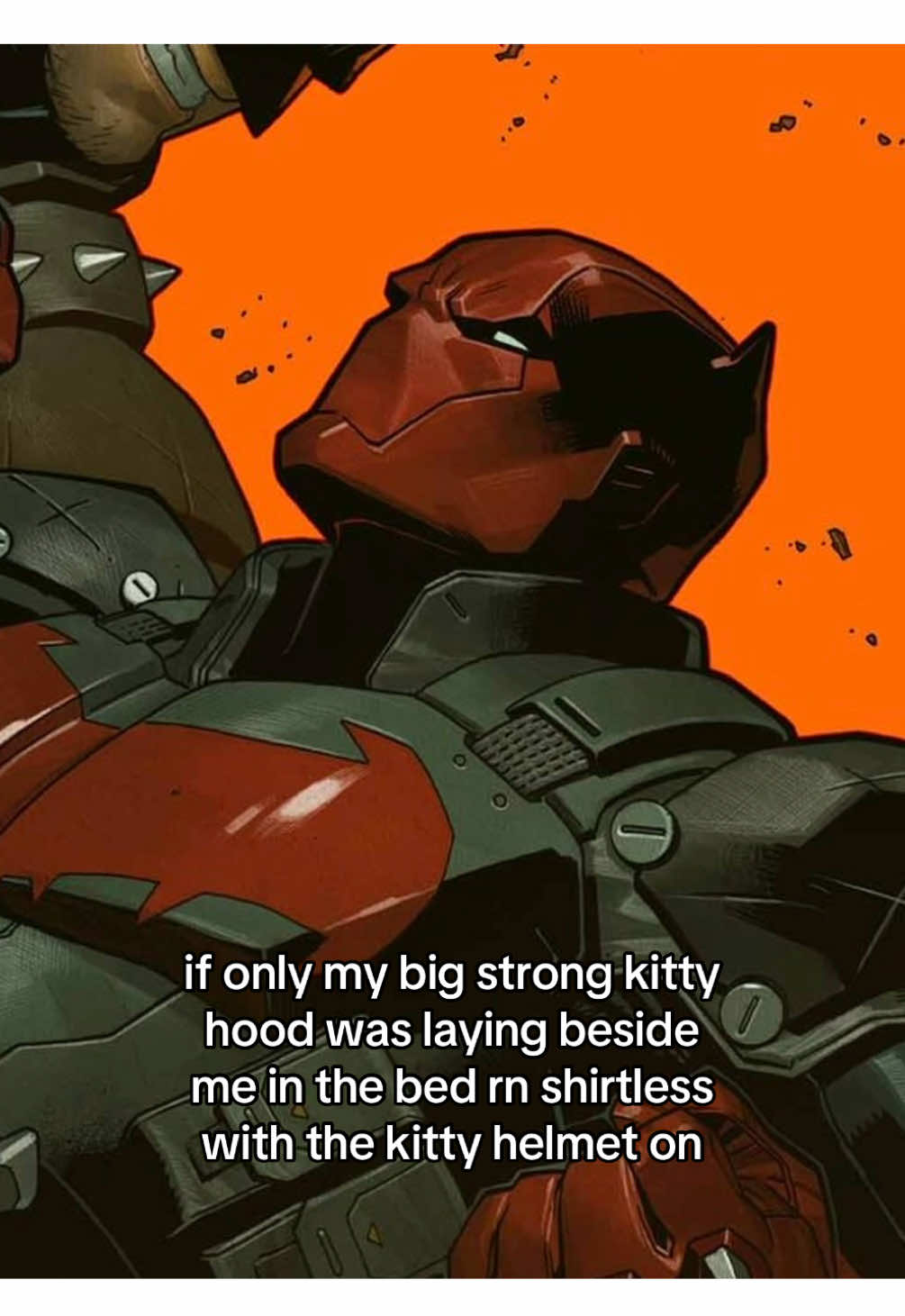 im not even into catboys trust #jasontodd #redhood #dcccomics #dc #batman 