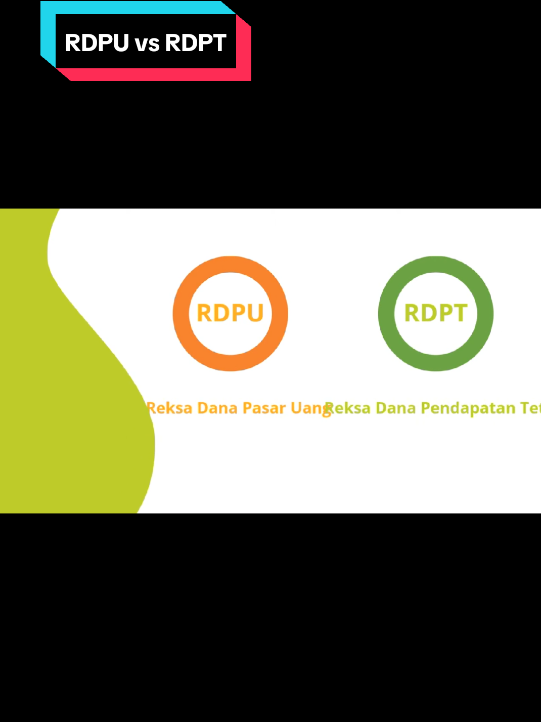 Perbedaan Reksadana Pasar Uang dan Reksadana Pendapatan Tetap, mana yg lebih baik. sumber YouTube Di Cerita in #edukasitiktok #edukasiinvestasi #reksadana 