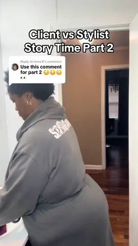 Replying to @Iema B Story time (not the client in the video) #storytime #salondrama #clientstories #salonstories 