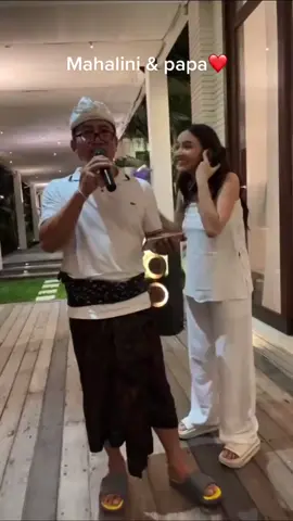 Duet papa mahalini Cantiknya ibuk🤏🏻 #mahaliniraharja #mahalini #fyp 