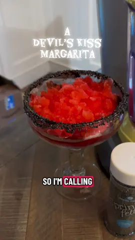 Gramarta’s recipe for a Devil’s Kiss Margarita #halloween #devil #kiss #october #fall 