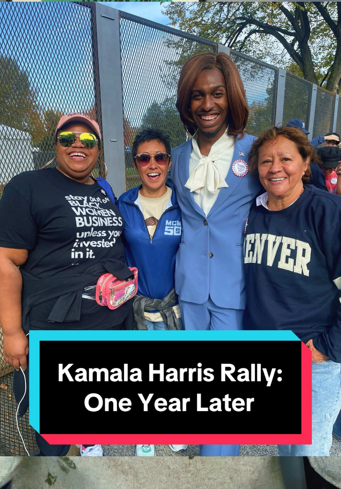 Its been exactly one year since Kamala’s rally at the Ellipse and looking back on it comes with a swell of emotions….This was the day that I transitioned to being more mainstream and truly unburdening myself by what had been! Let this not only be a throwback to, but rather a reminder to myself and all of you, that if you work hard, follow your own rules, and refuse to let people tell you when you’re finished, you can reach new heights👏🏾 Where will YOU be in one year from now?💙🇺🇸 Let me be clear!@Kamala Harris  #kamalaharris #parody #comedy #tbt #politics 