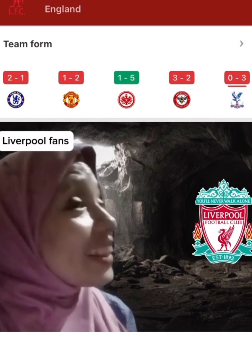 sekali kalah, kalah mulu ni ipul😭 lagi2 ipul mengalami kekalahan kali ini dengan skor 0-3 oleh crystal Palace dari 5 laga terakhir hanya menang sekali sisanya kalah semua🤭 sc 📹 : ig bola_bini #carabaocup #liverpool #crystalpalace #liverpoolvscrystalpalace #fyp 