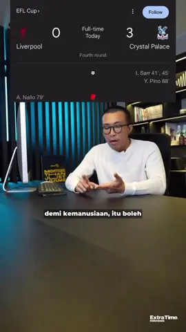 piye iki dok? @Tirtaaaaaa  #idextratime #liverpool #crystalpalace #carabaocup #fyp 