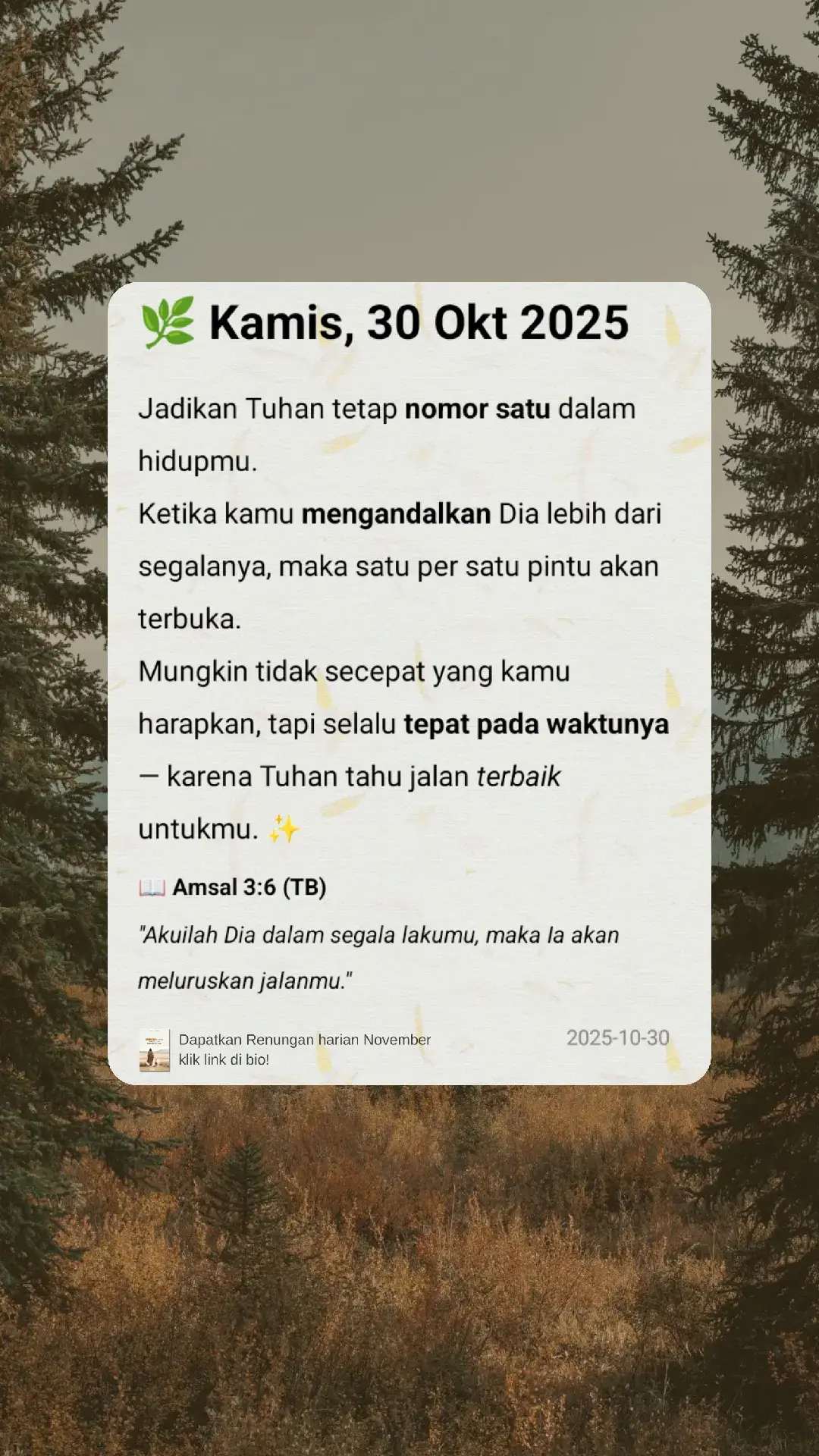 #rohani_kristen #tiktokkristen #motivasipercaya #tiktokrohani #inspirasikristen 