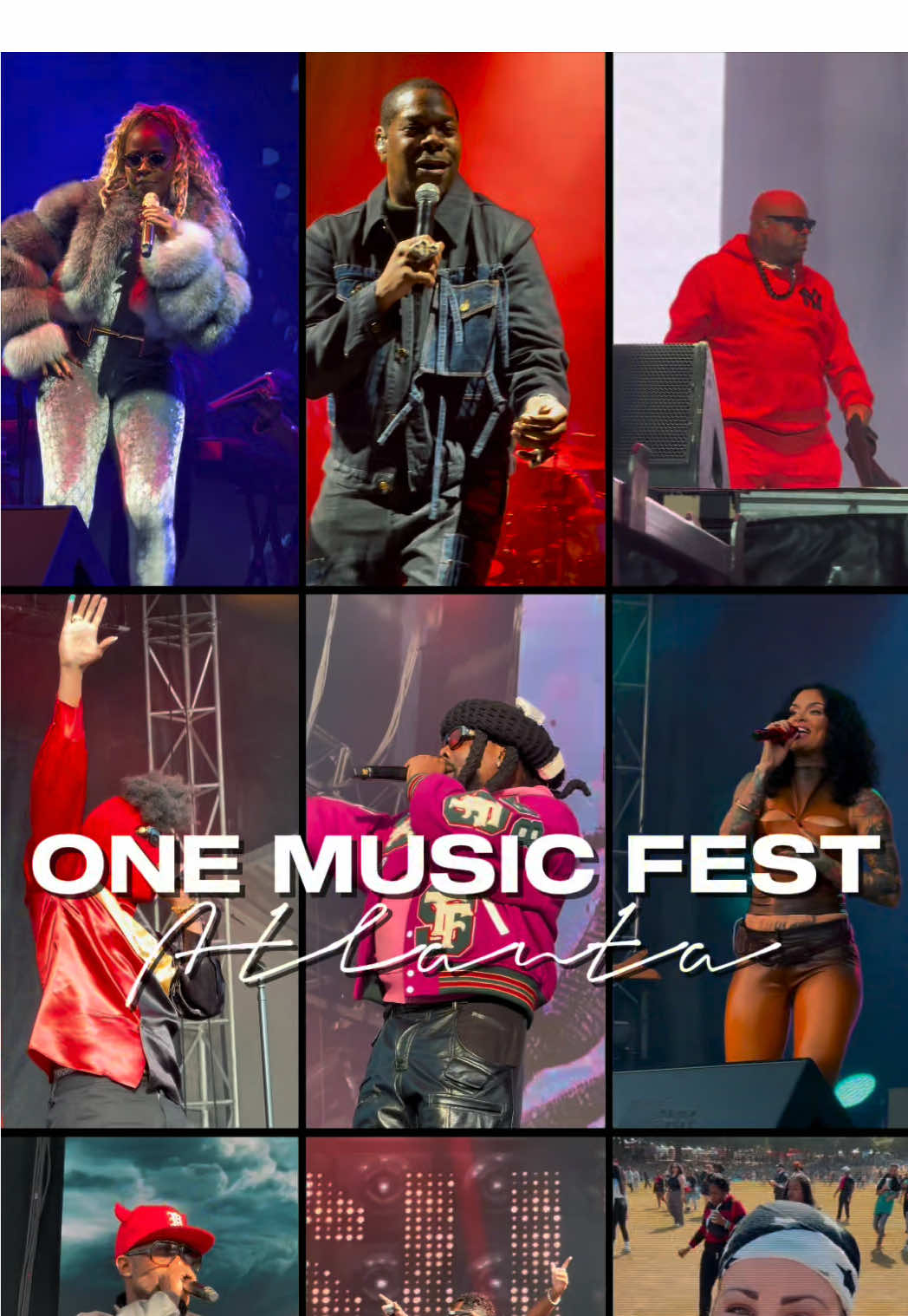Day 1 - ONE MUSIC FEST, ATL This past weekend was one for the books! 🙌 #onemusicfest #concertrecap #rnbmusic #femalephotographer 